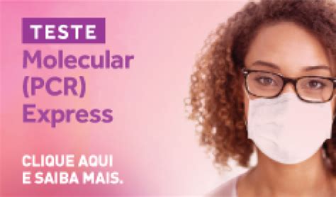 PCR Express Teste Molecular em MG 